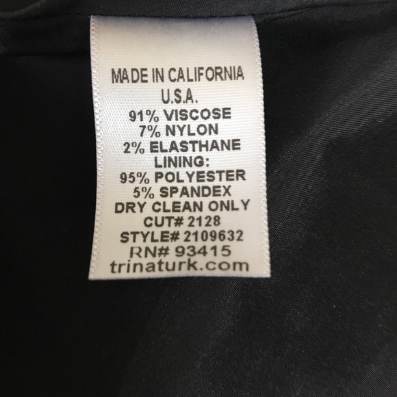 TRINA TURK Leopard Print Strapless Dress - Picture 6 of 6